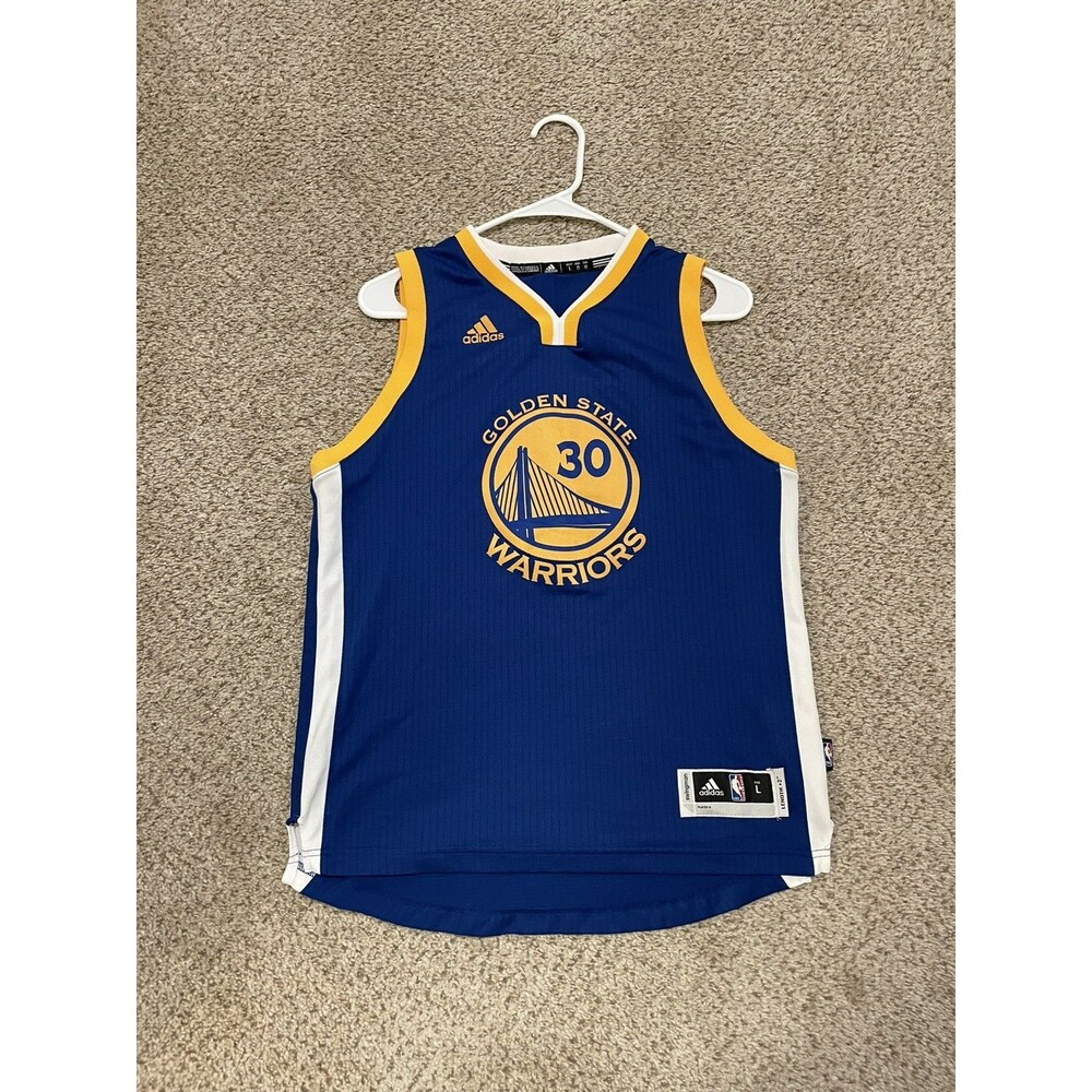 Nike Golden State Warriors Steph Curry #30 Jersey Youth Large NBA Basketball